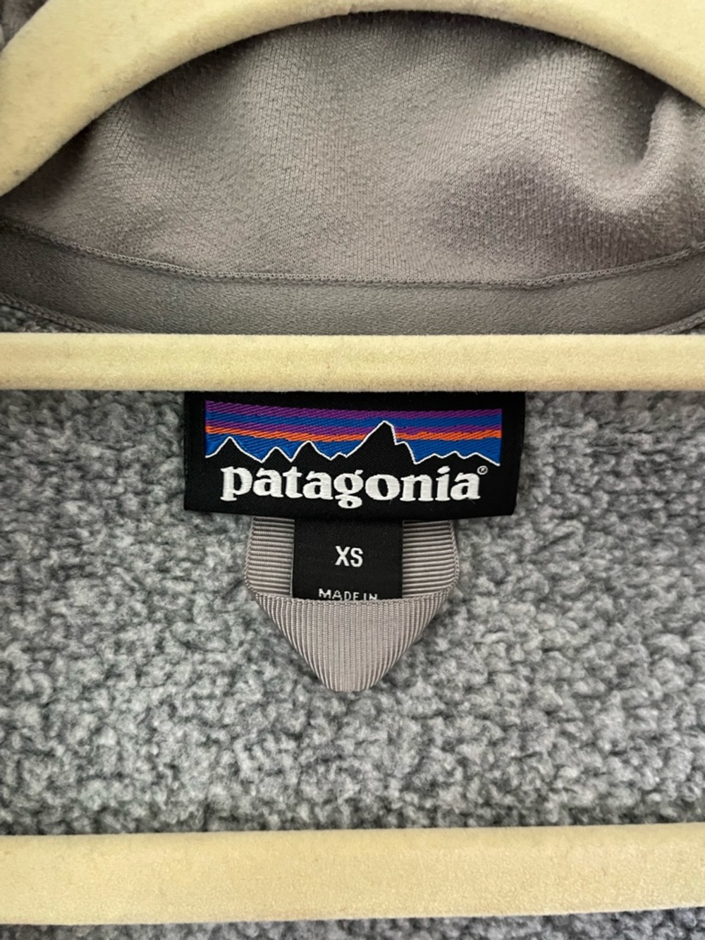Patagonia size XS women’s fleece grey - Picture 4 of 6